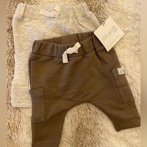 Little Planet by Carters Organic Cotton Newborn Sweatpants 2 pack